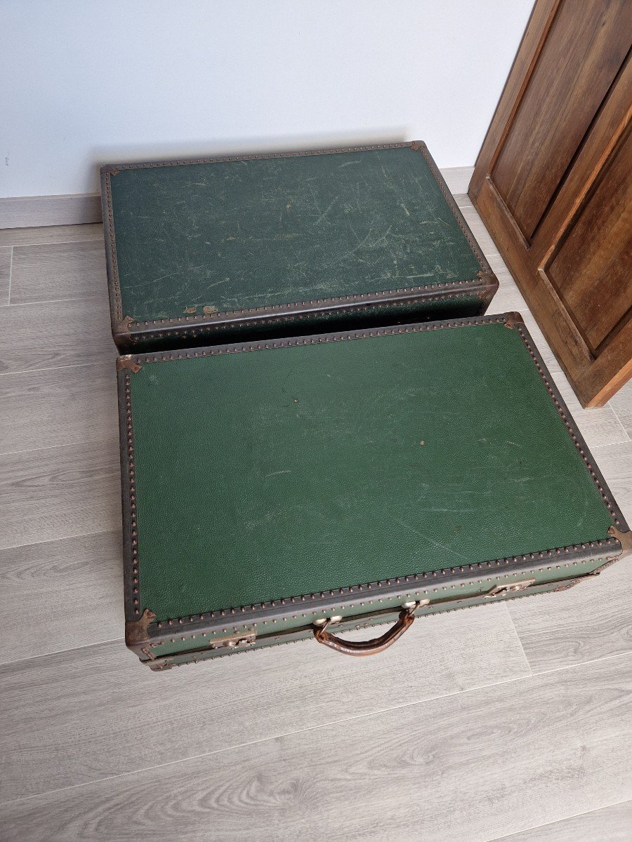 Pair Of Old Trunks From Chez Innovation-photo-4