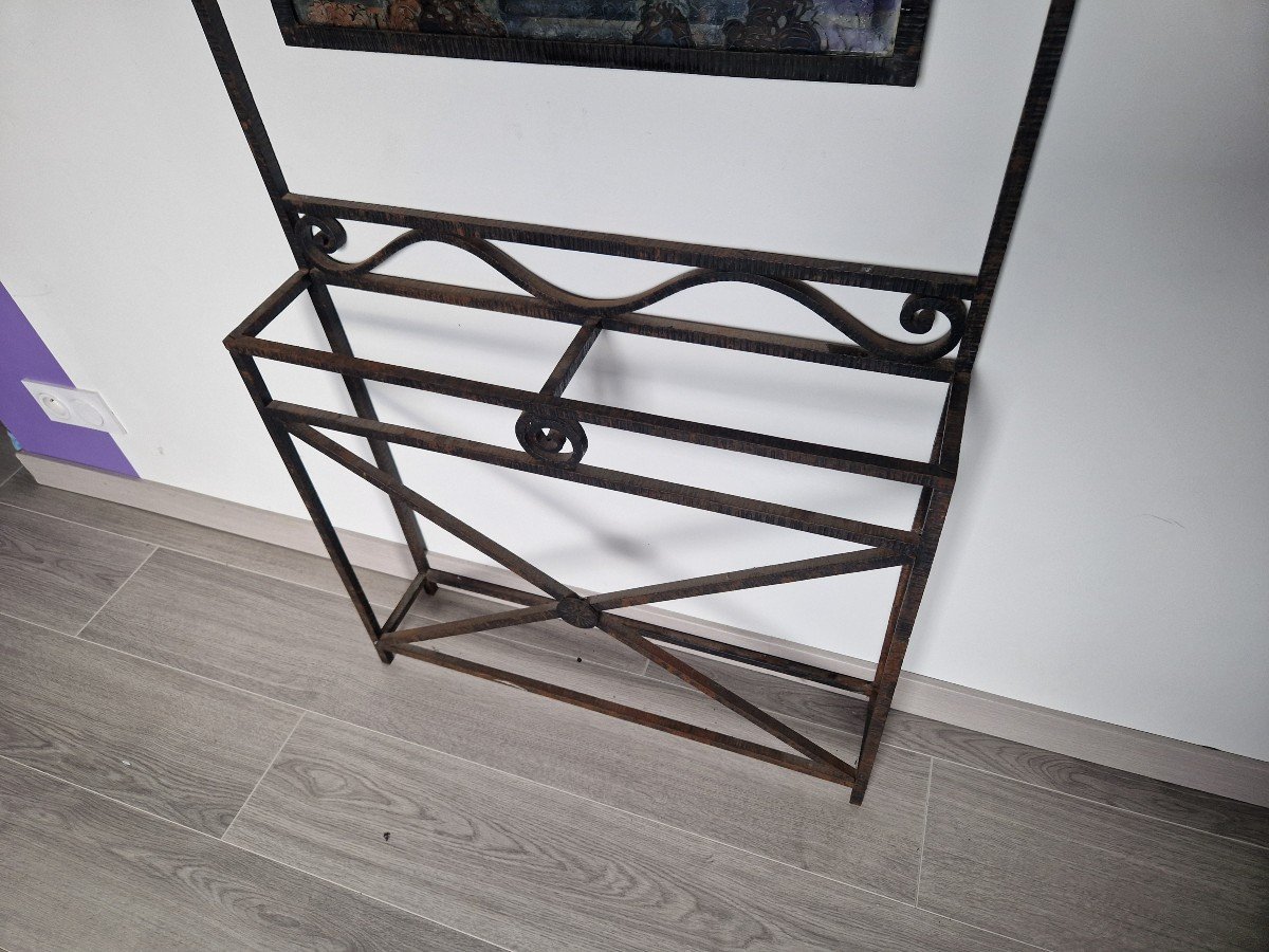 Art Deco Wrought Iron Cloakroom-photo-1