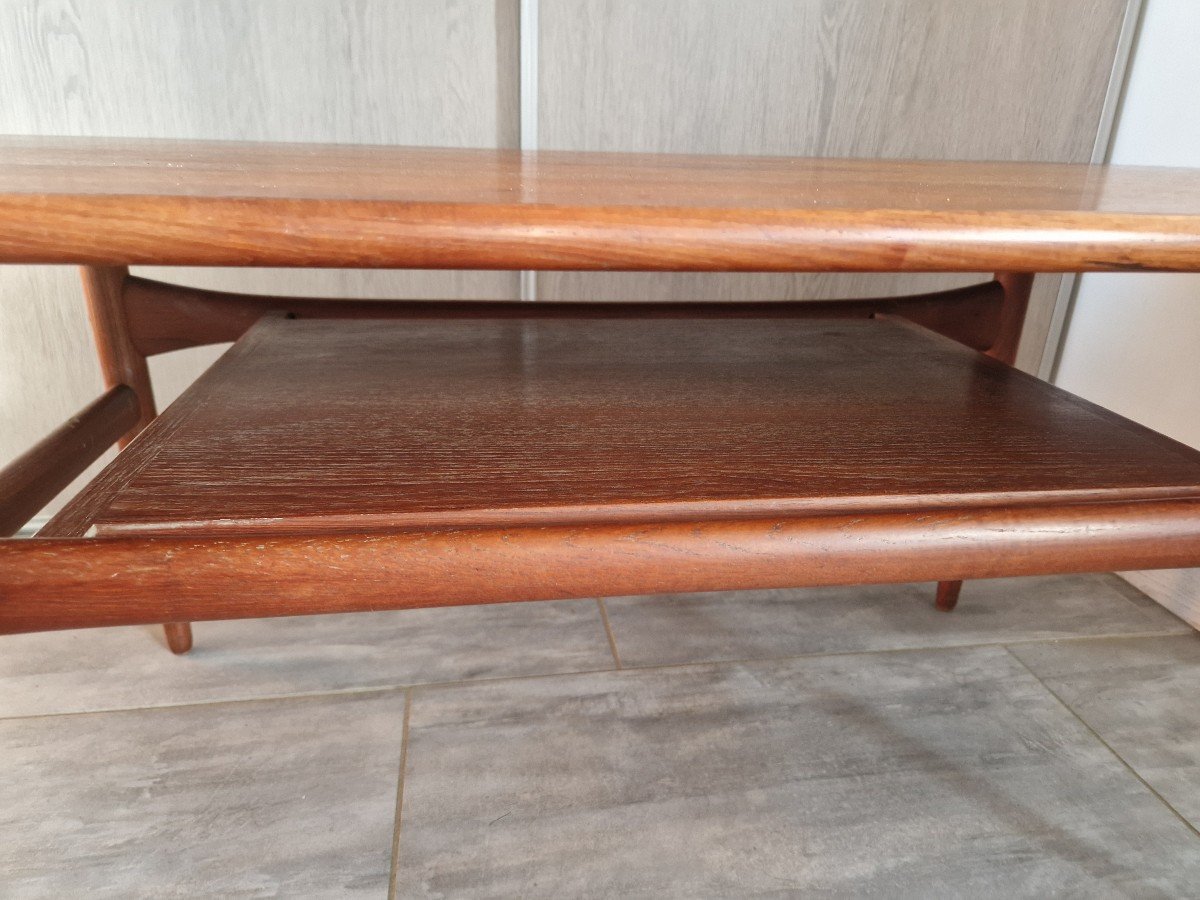 Teak Coffee Table By Robert Christensen Circa 1960-photo-1