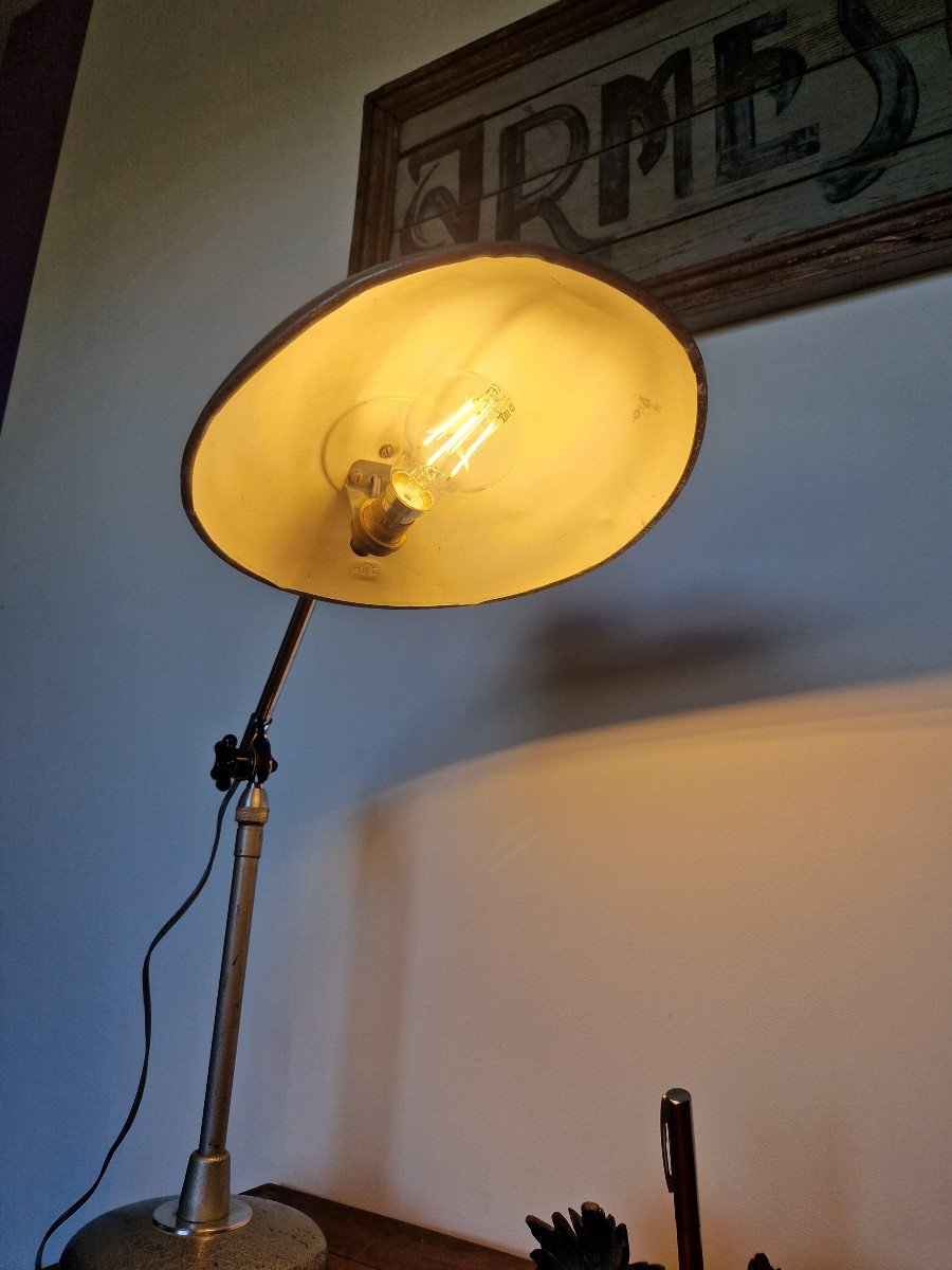 Lampe De Bureau Vintage SOLR Par Ferdinand Solère-photo-2
