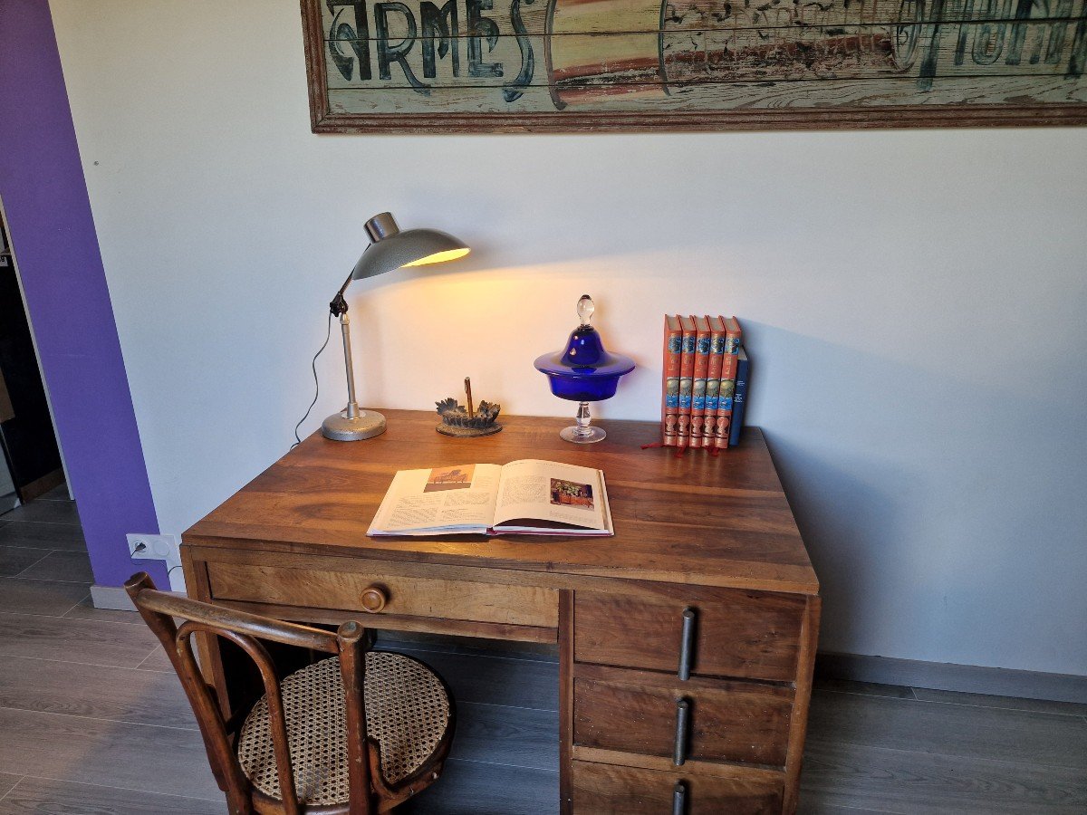 Vintage Solr Desk Lamp By Ferdinand Solère-photo-3