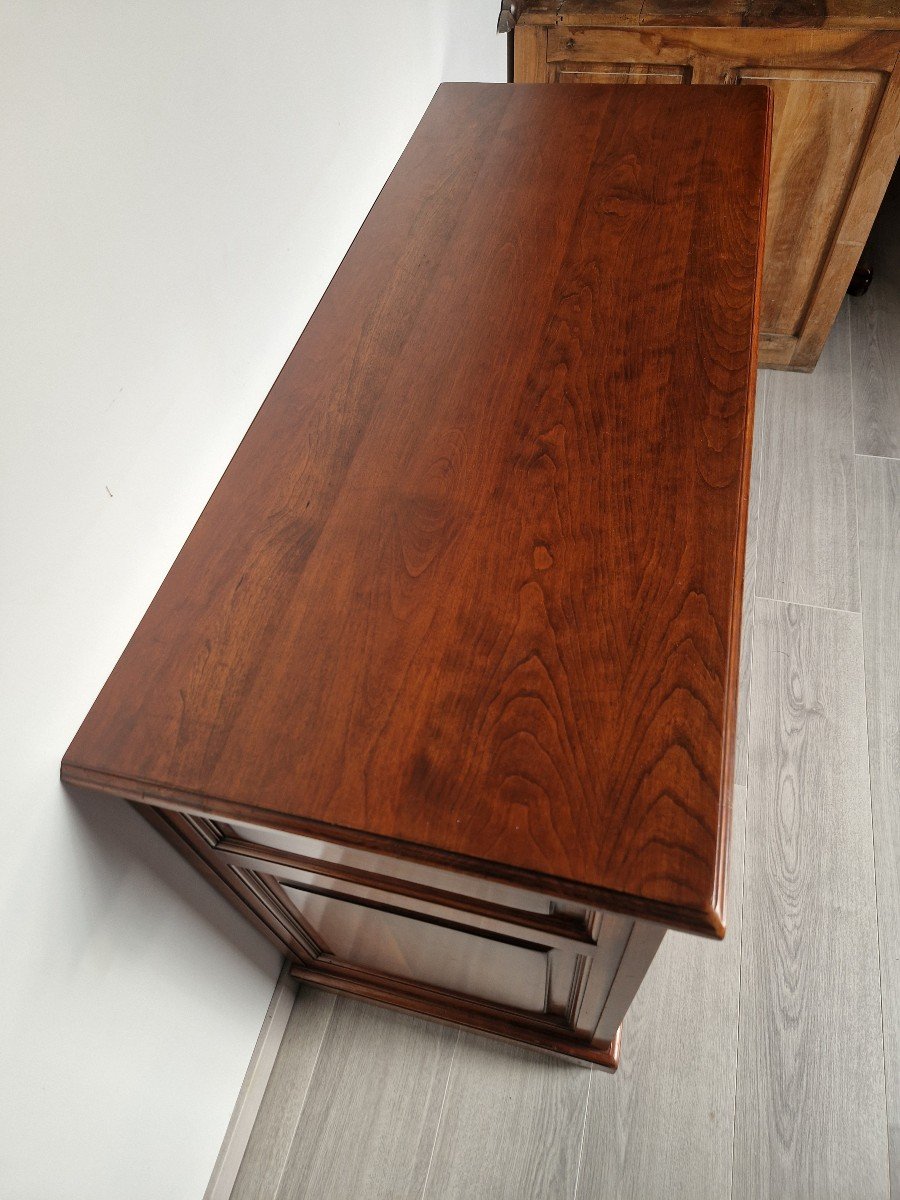 Commode En Acajou Massif Joel Tricoire-photo-2