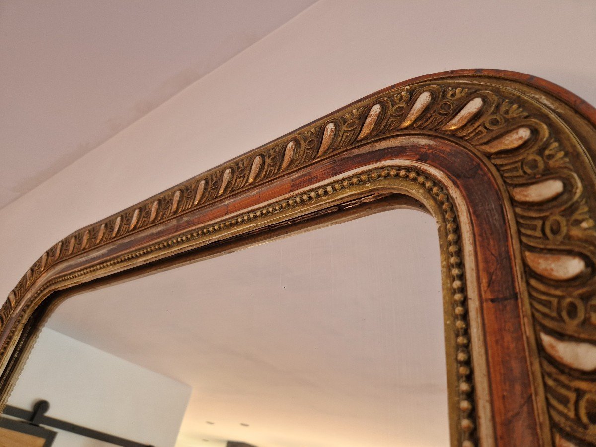 Louis Philippe Period Mirror H141 Cm-photo-5
