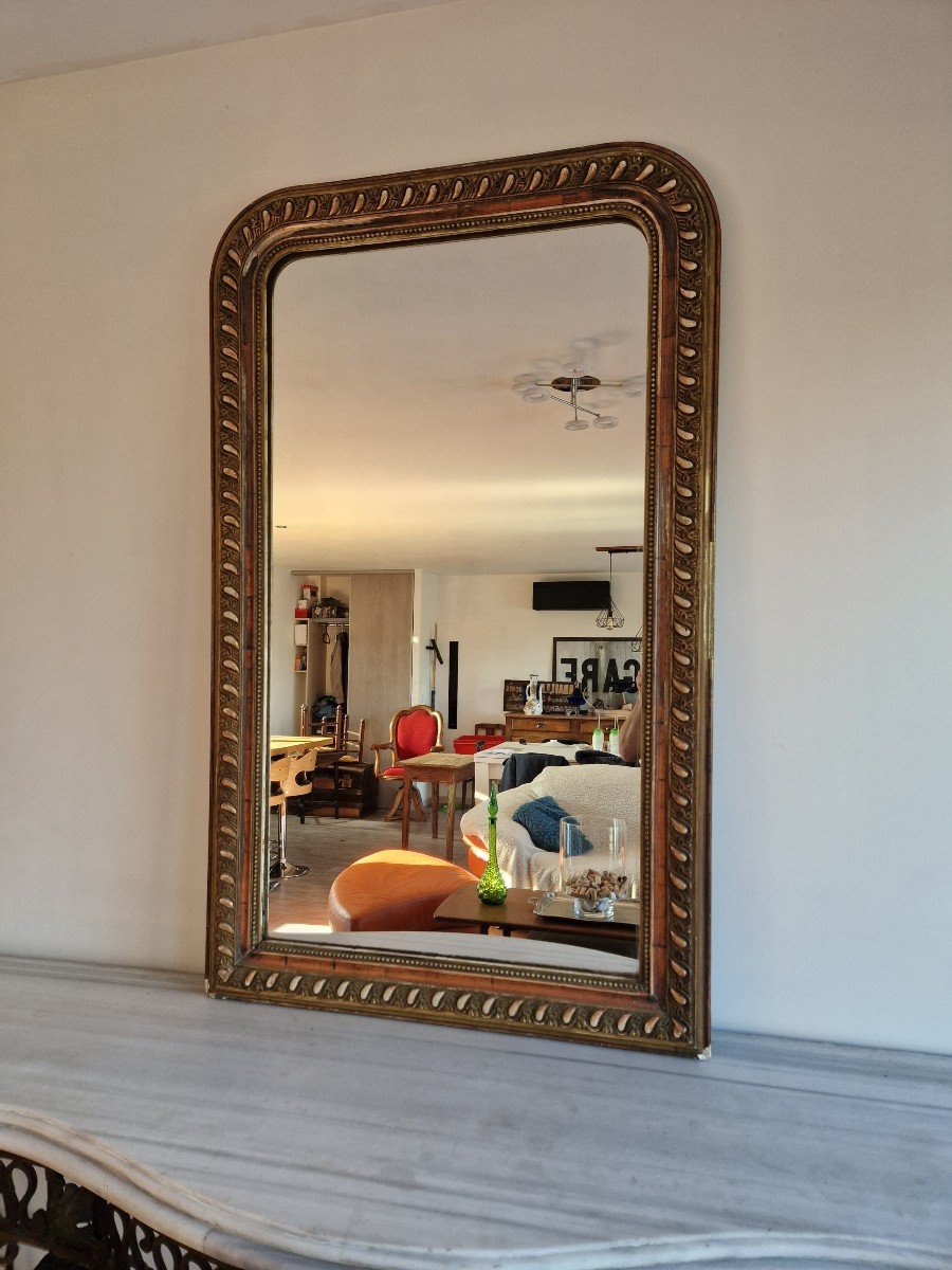 Louis Philippe Period Mirror H141 Cm