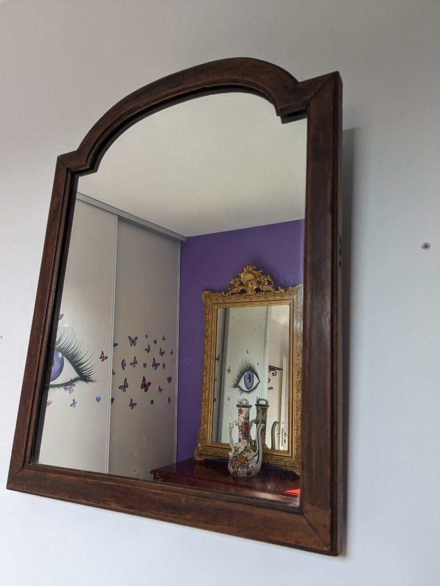 Miroir Art Déco De La Manufacture Leglas-maurice-photo-4