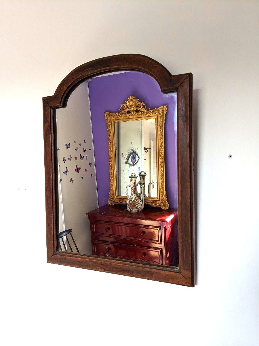 Miroir Art déco de la manufacture Leglas-Maurice – Nantes – début XXe siècle