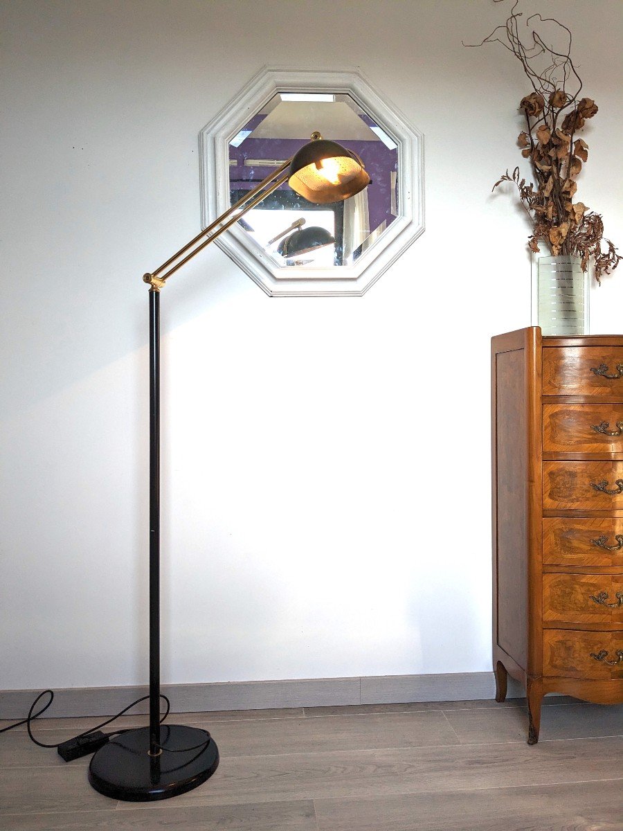 Lampadaire Italien Vintage Par Relux Milan-photo-4