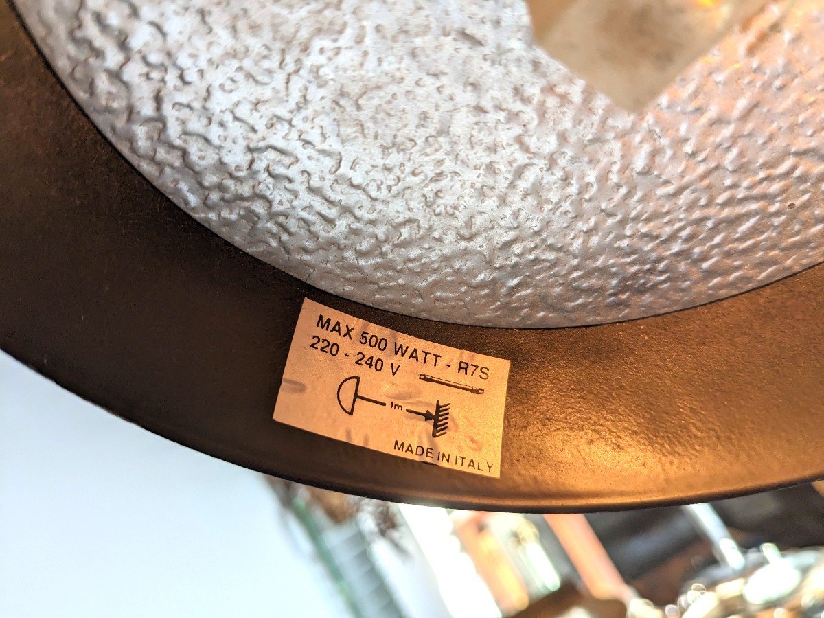 Lampadaire Italien Vintage Par Relux Milan-photo-6