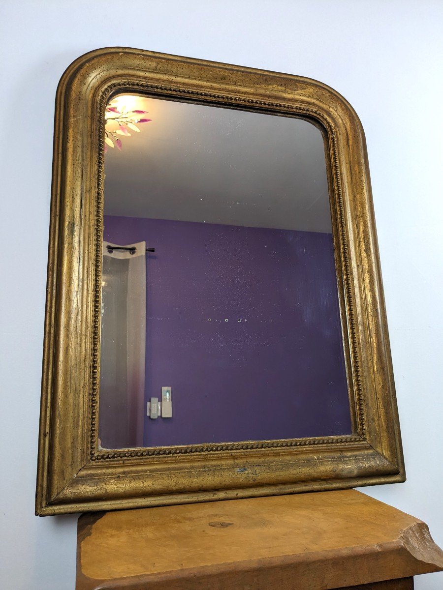 Louis Philippe Period Mirror Golden 78 X 60 Cm