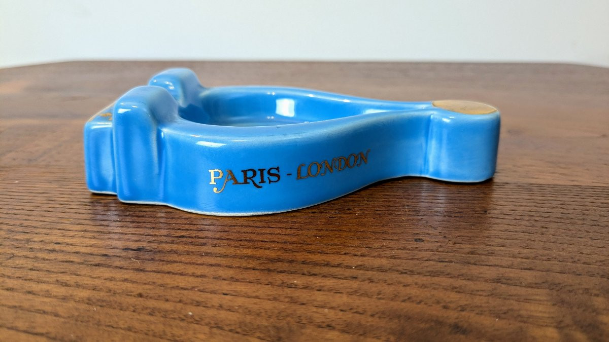 Ancien Cendrier Caviar Kaspia Paris-photo-4