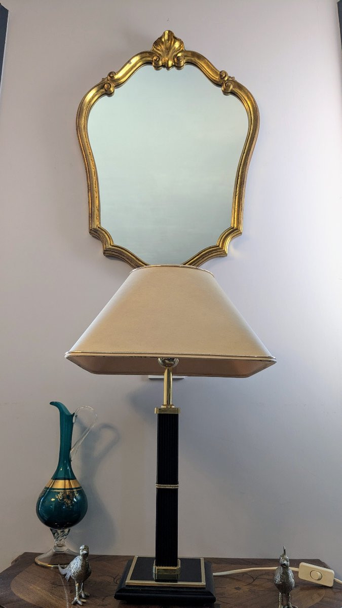 Baroque Gilded Mirror Jan Deknudt, Belgium 20th Century – Noble Refinement-photo-2
