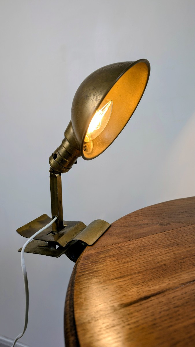 Lampe de bureau Adjusto-Lite Farberware – objet design historique
