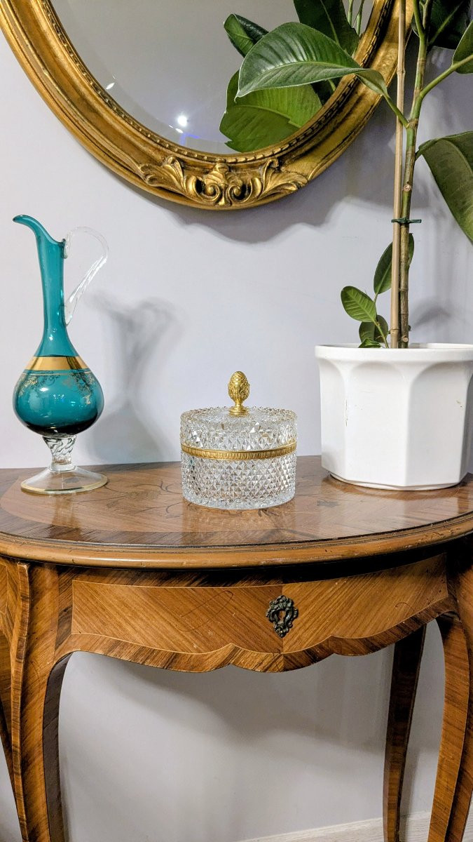 Ancienne bonbonnière en cristal — dans le goût de Baccarat, un souffle d’élégance-photo-2