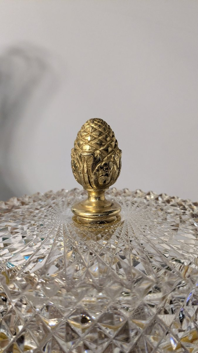 Ancienne bonbonnière en cristal — dans le goût de Baccarat, un souffle d’élégance-photo-2