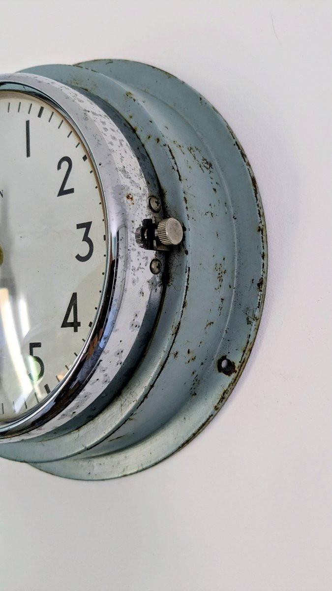 Citizen Factory Clock From The 1950s, Industrial System-photo-2