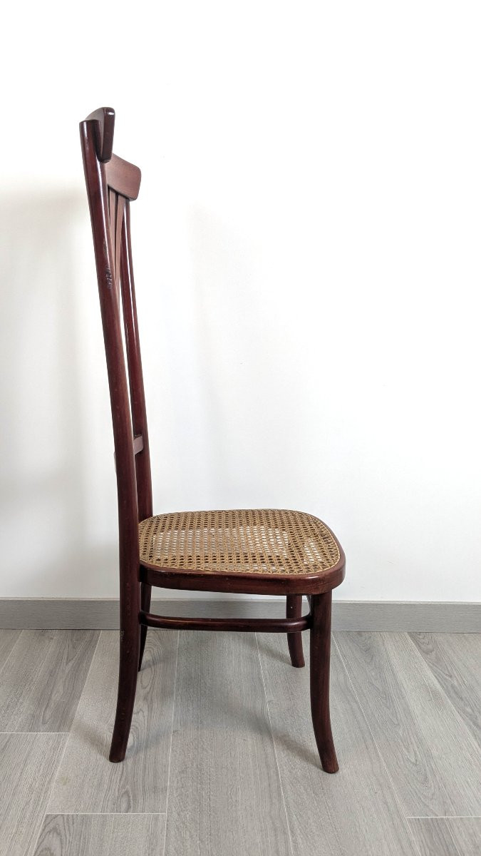 Chaise de nourrice Thonet en bois courbé, fin XIXe – début XXe siècle-photo-1