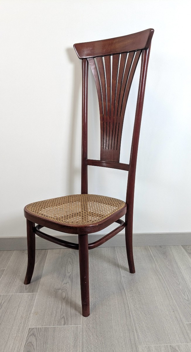 Chaise de nourrice Thonet en bois courbé, fin XIXe – début XXe siècle