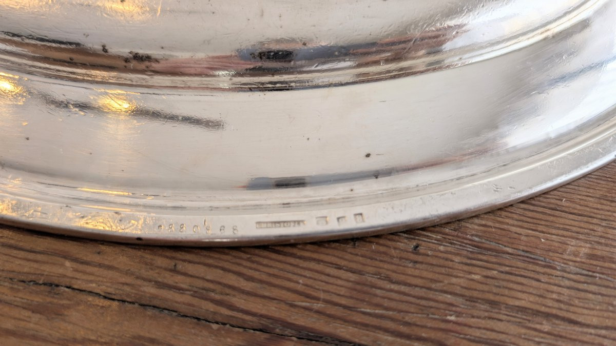 Set Of Three Christofle Silver-plated Dishes – French Silversmith-photo-6