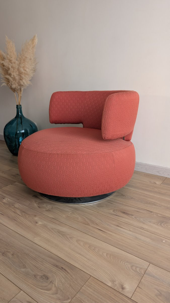 Curl Armchair By Roche Bobois, Designed By Roberto Tapinassi And Maurizio Manzoni X Sonia Rykiel Maison-photo-3