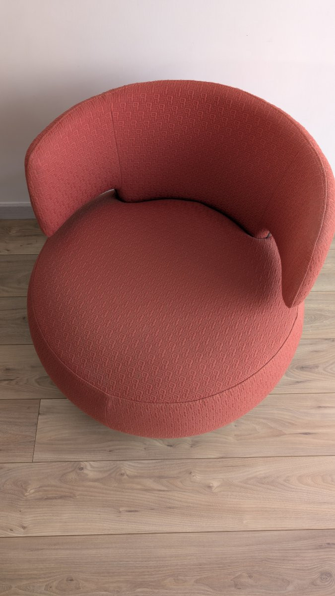 Curl Armchair By Roche Bobois, Designed By Roberto Tapinassi And Maurizio Manzoni X Sonia Rykiel Maison-photo-1
