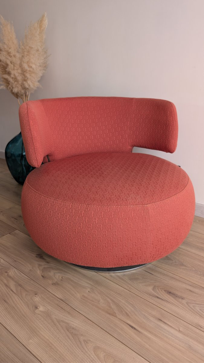 Curl Armchair By Roche Bobois, Designed By Roberto Tapinassi And Maurizio Manzoni X Sonia Rykiel Maison-photo-3