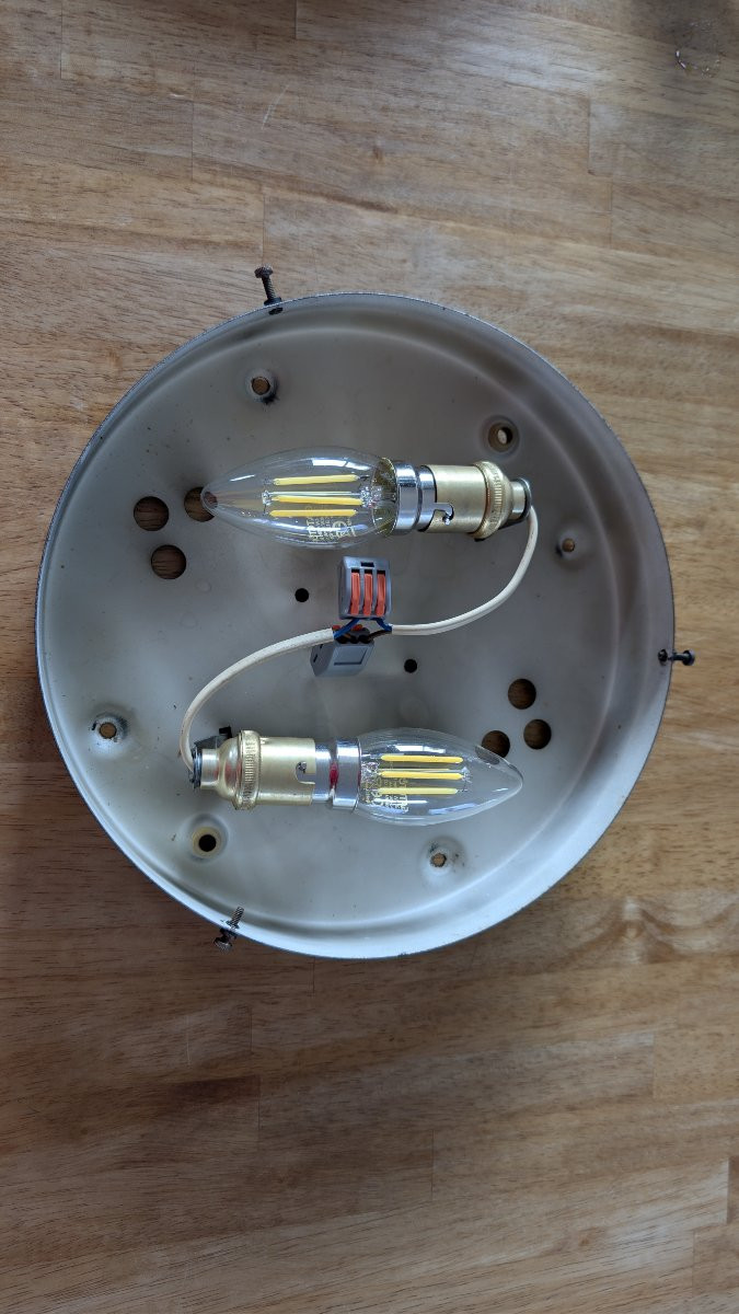 Pair Of Space Age Molded Glass Light Fixtures, Dating From The 1960s-1970s-photo-5