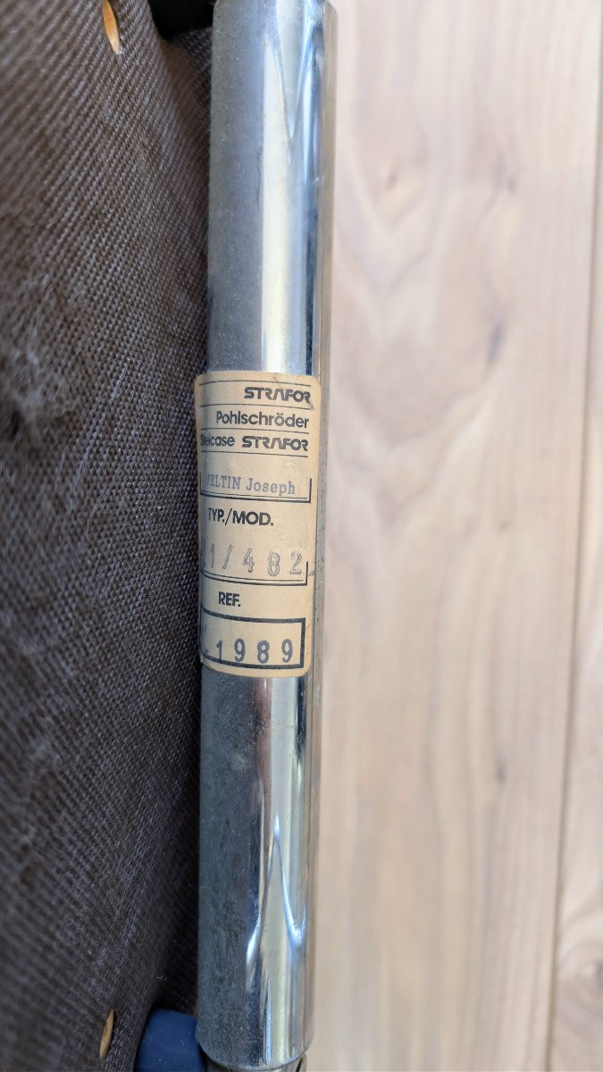 Fauteuil de bureau Strafor Steelcase modèle 421, 1989, Esprit moderniste-photo-1