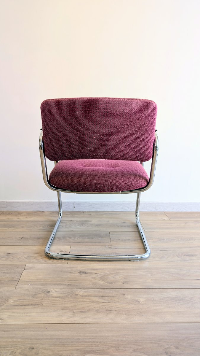 Fauteuil de bureau Strafor Steelcase modèle 421, 1989, Esprit moderniste-photo-3