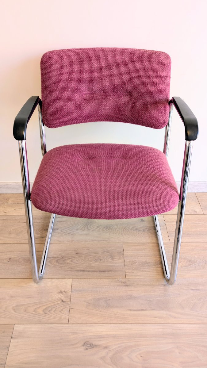 Fauteuil de bureau Strafor Steelcase modèle 421, 1989, Esprit moderniste-photo-4