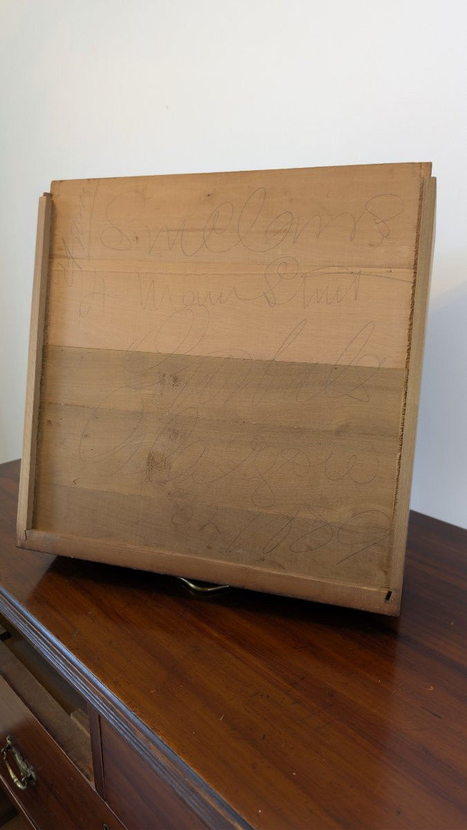 Elegant Classic 19th Century English Mahogany Chest Of Drawers-photo-7