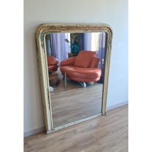 Miroir Louis Philippe Shabby Chic H139*106 Cm