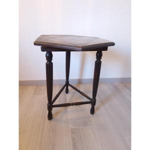 Rare 19th Century English Drop Leaf Cricket Table