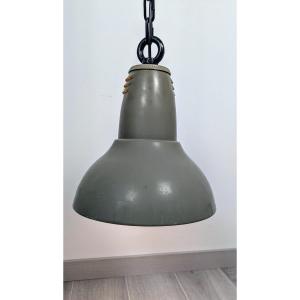 Suspension Vintage Industrielle Holophane