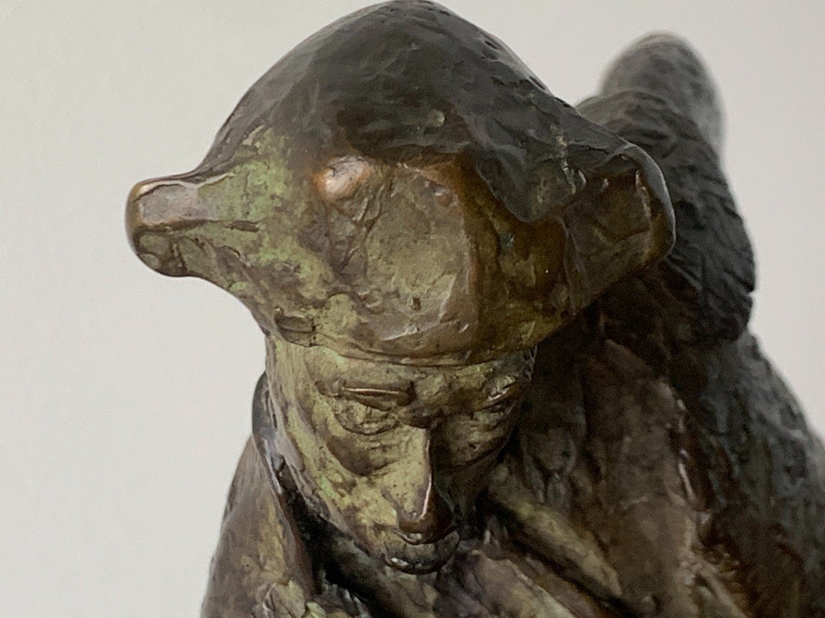 Olivier Chalmin Bullfighter Bronze Sculpture-photo-4