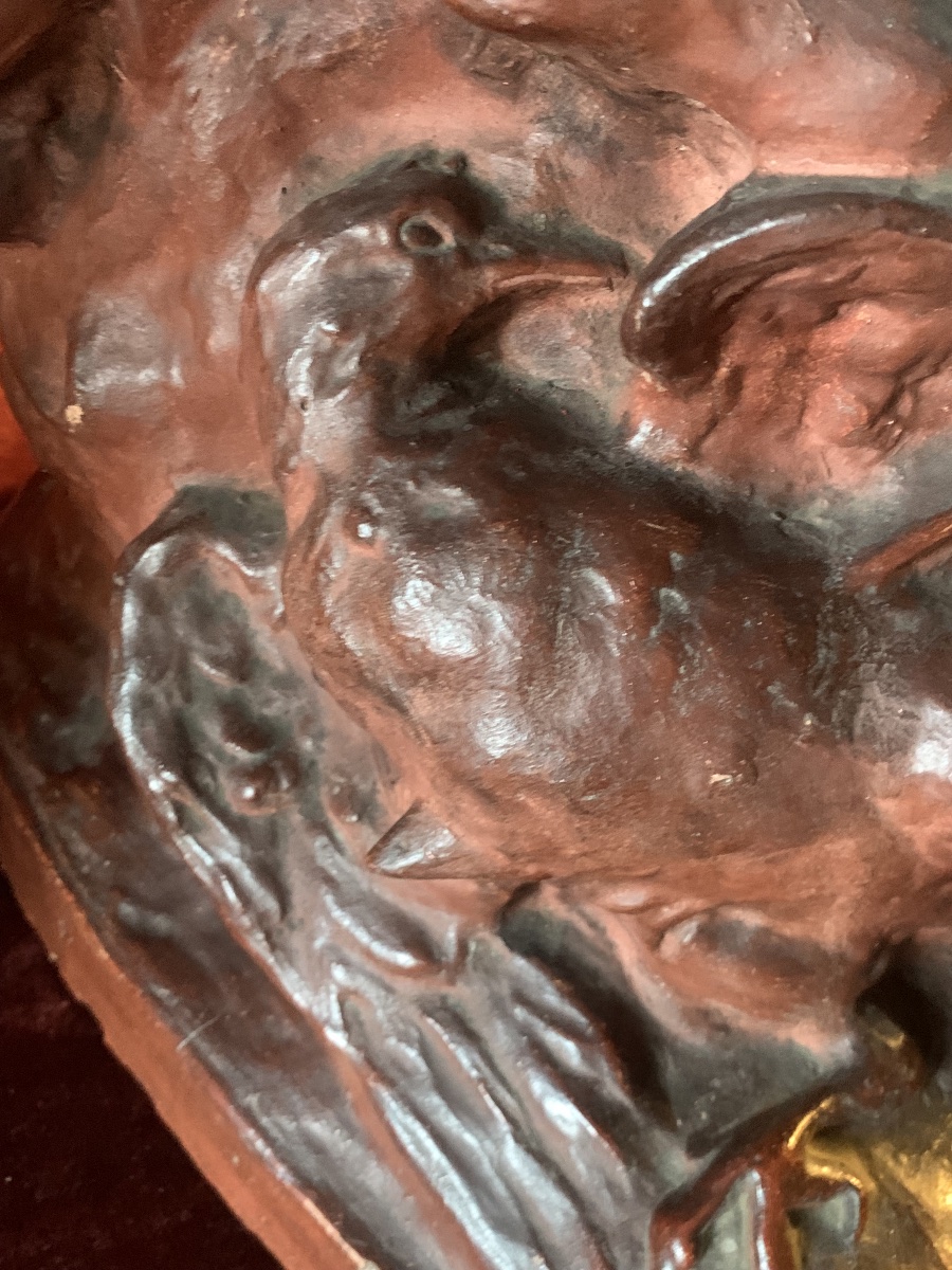 Jean Baptiste Carpeaux. *l’amour Blessé*. Large Studio Plaster Cast -photo-6