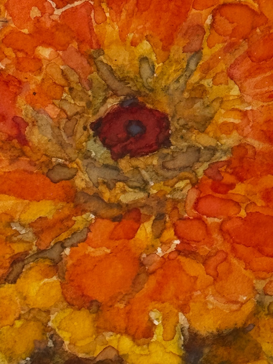 Jacques Schultz - Dal. 1894–1964 Bouquet Of Flowers Watercolor-photo-4