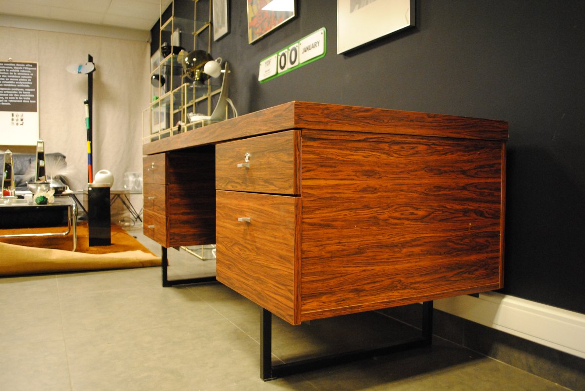 "ministre" Desk, By Pierre Guariche For Meurop-photo-4