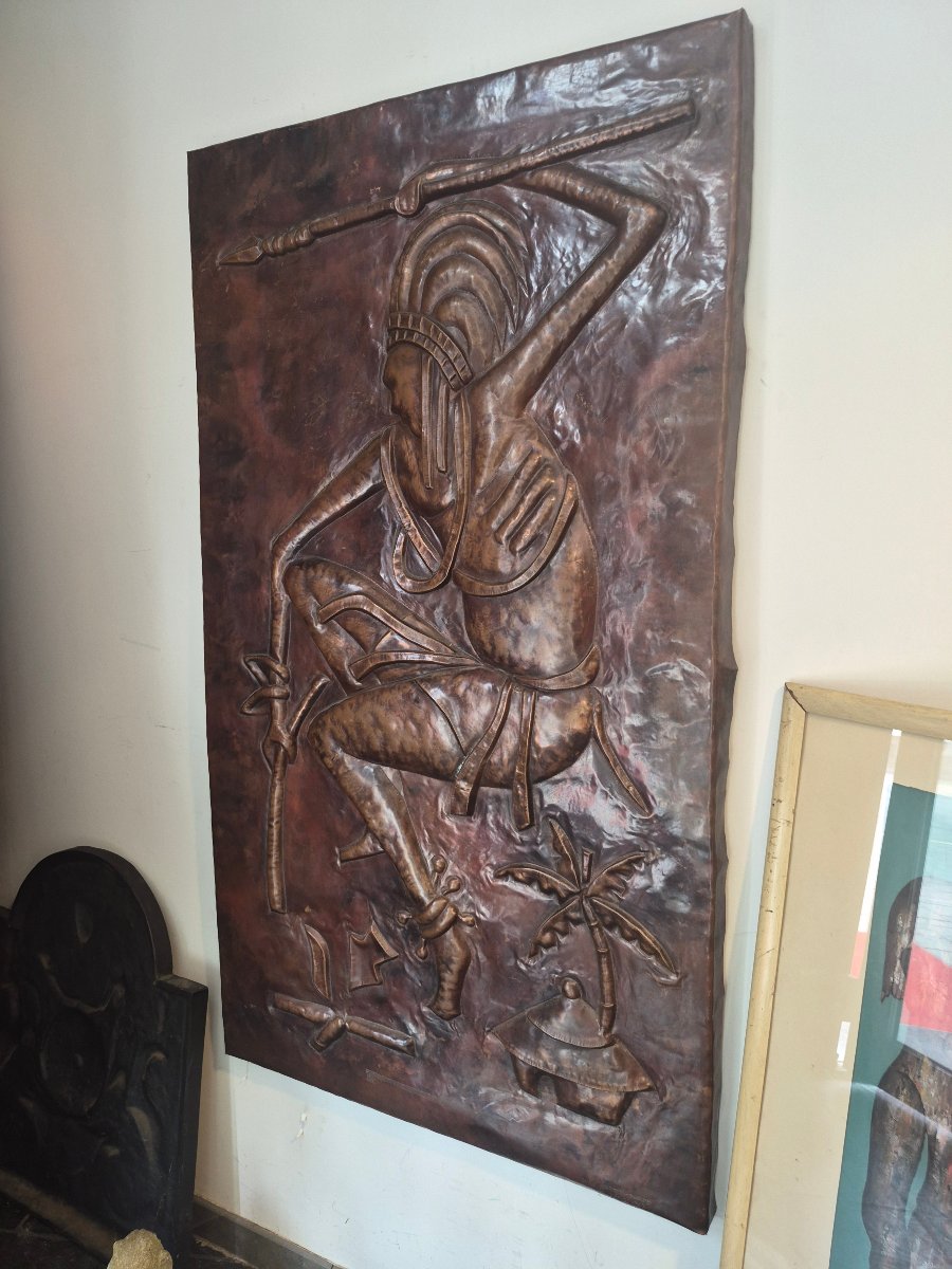 Plaque en cuivre "Kalumba"-photo-2
