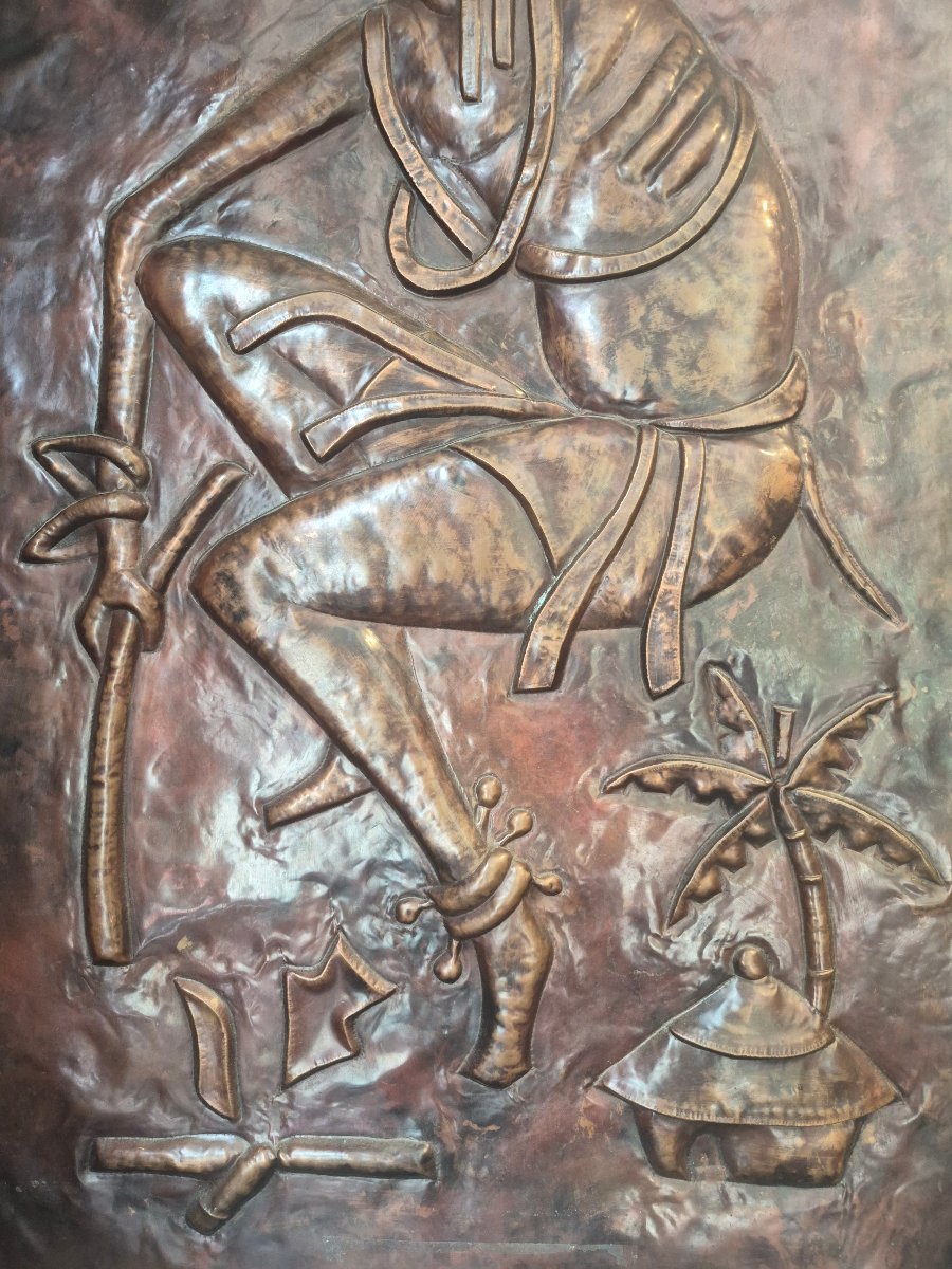 Plaque en cuivre "Kalumba"-photo-4