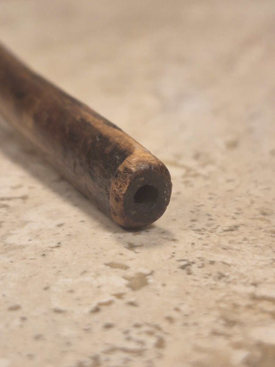 Carved Wooden Pipe -photo-2