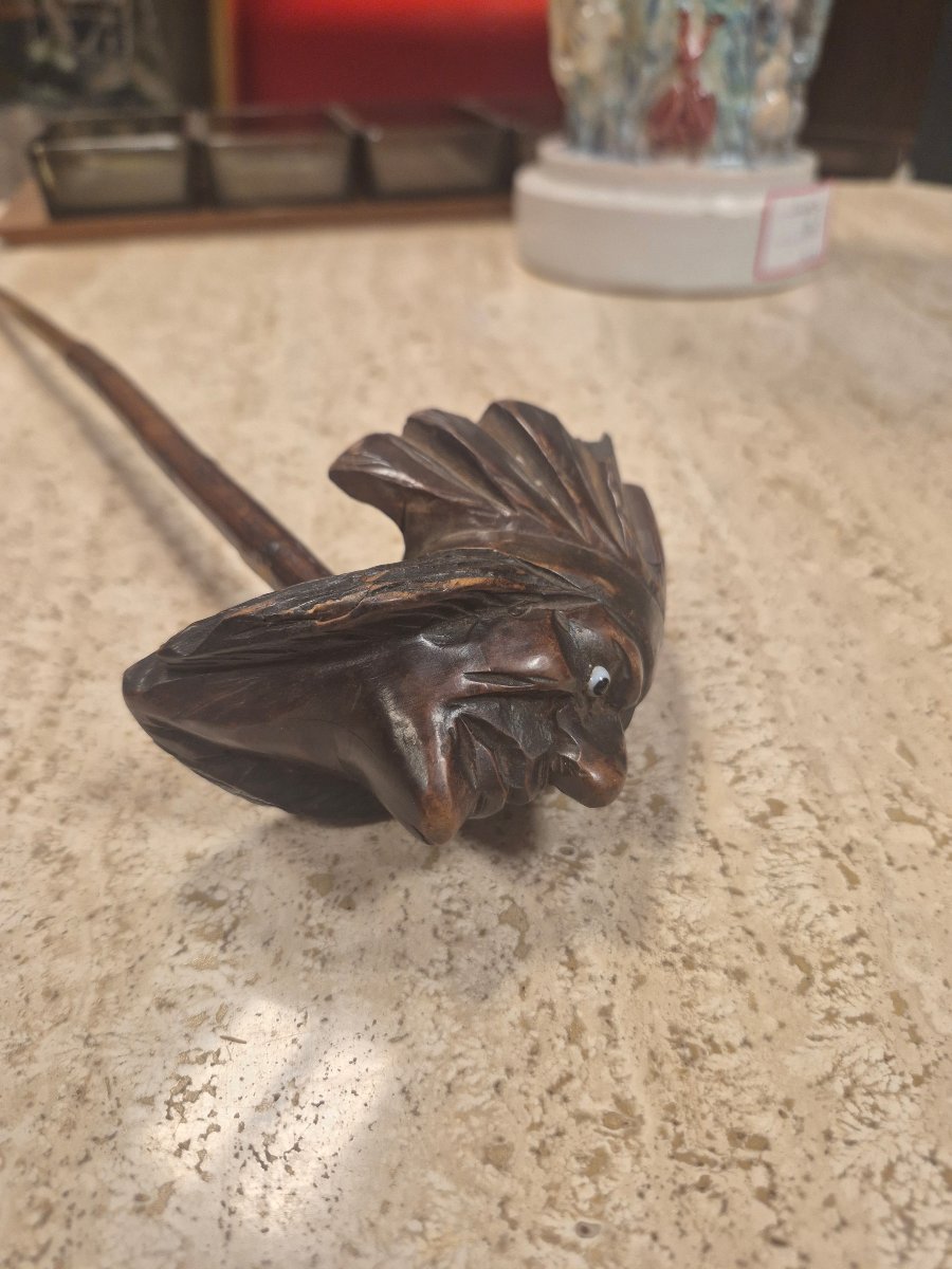 Carved Wooden Pipe -photo-6