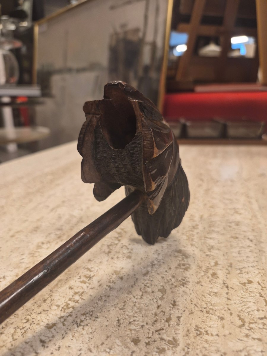 Carved Wooden Pipe -photo-7
