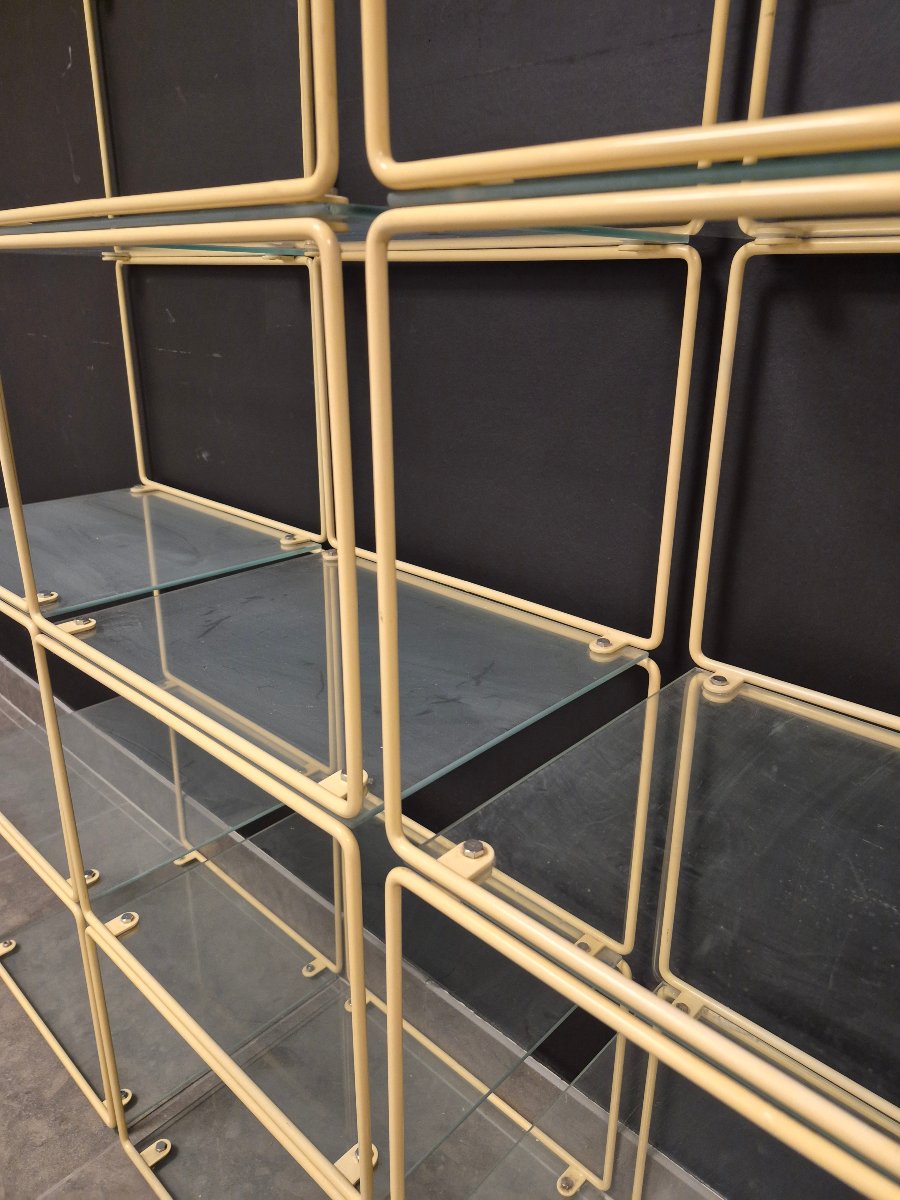 Modular Metal Shelving Unit -photo-4