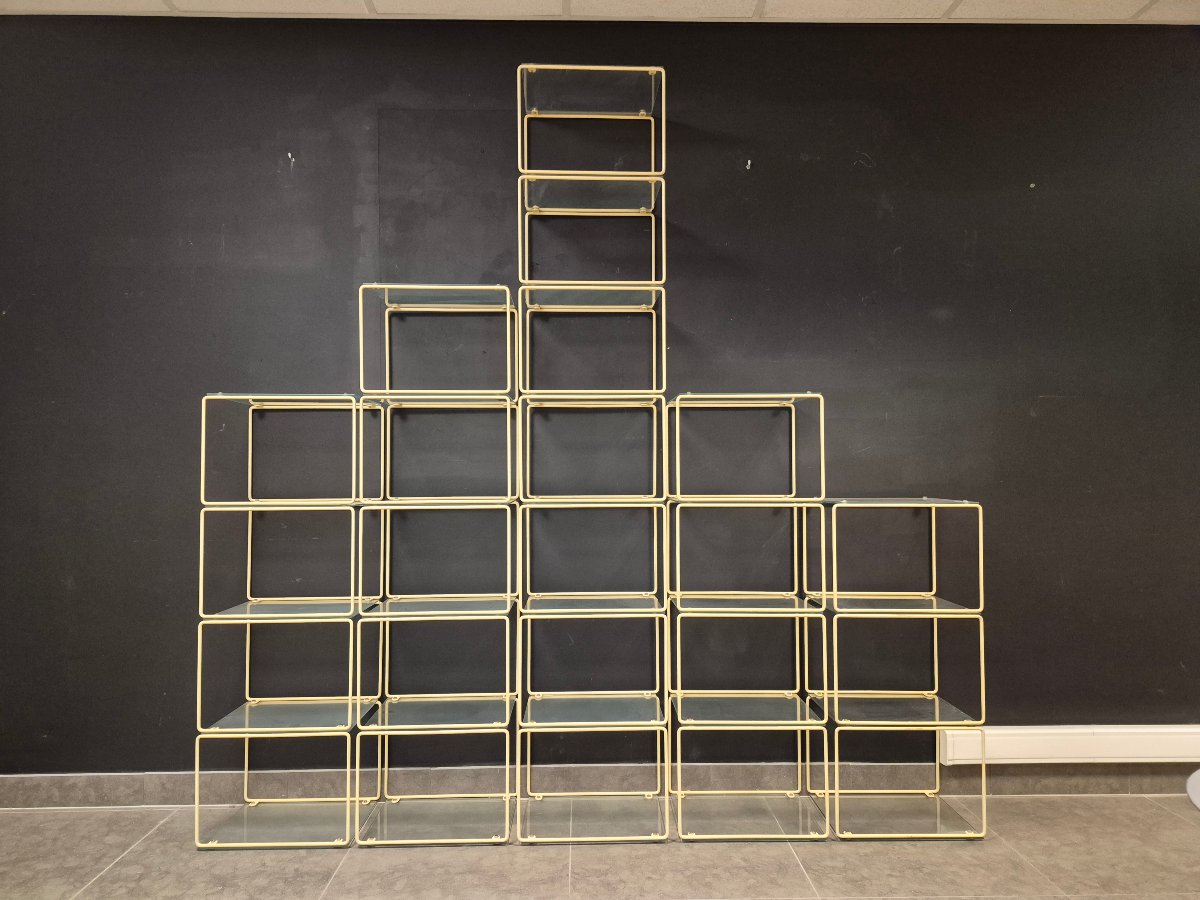 Modular Metal Shelving Unit -photo-3