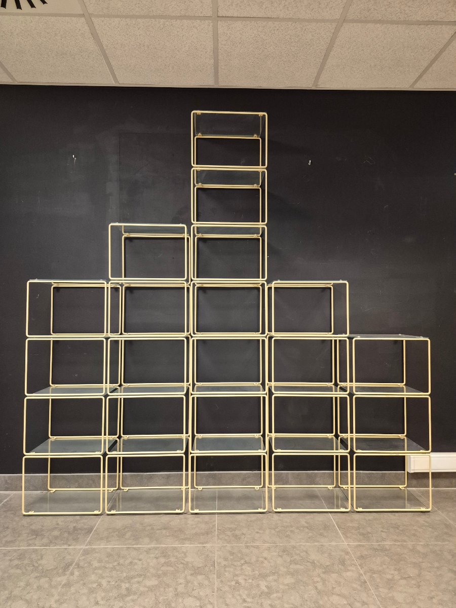 Modular Metal Shelving Unit -photo-5