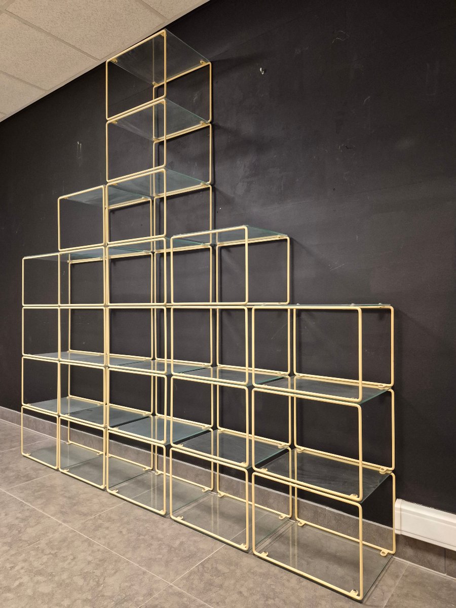 Modular Metal Shelving Unit -photo-7