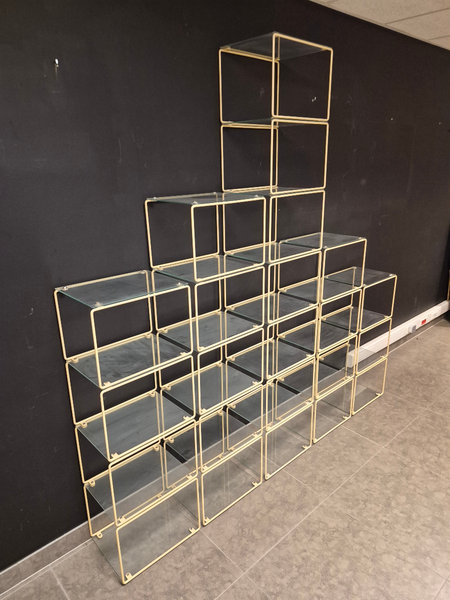 Modular Metal Shelving Unit 