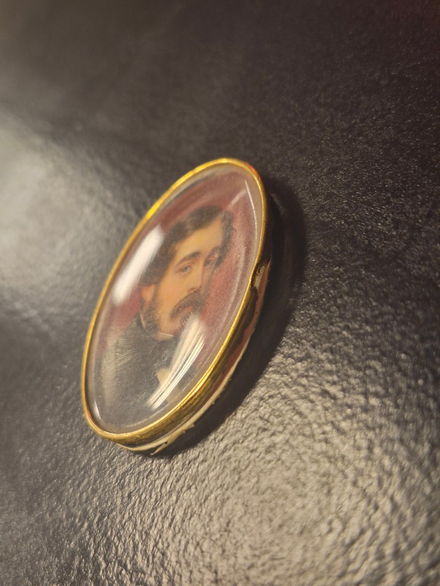 édouard De Latour, Ivory Miniature, 1851-photo-1