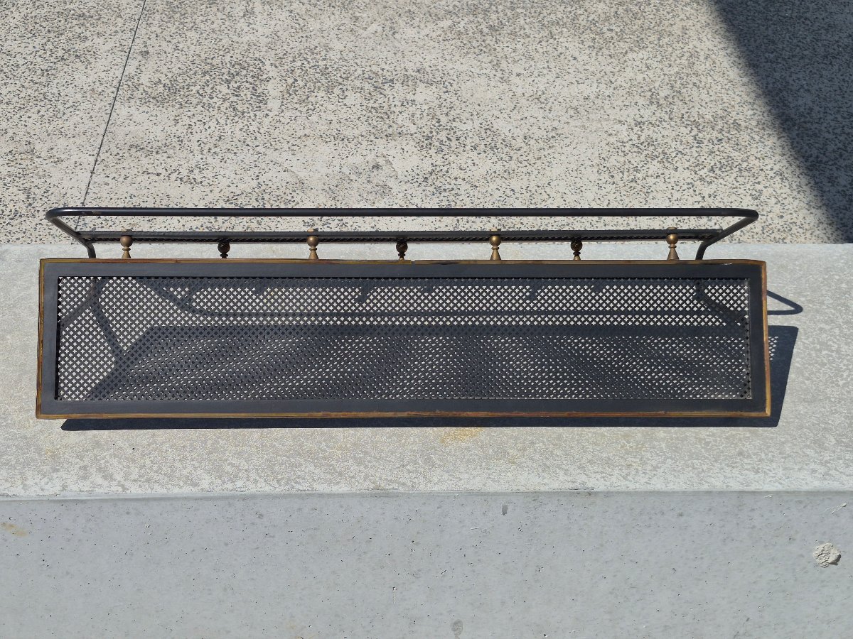Openwork Metal Coat Rack In The Métegot Style, 1950-photo-4
