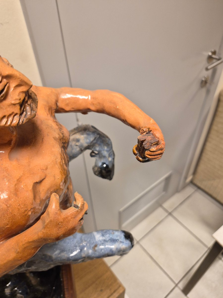 Maurice Vienne - Ceramic Centaur, 1970-photo-6